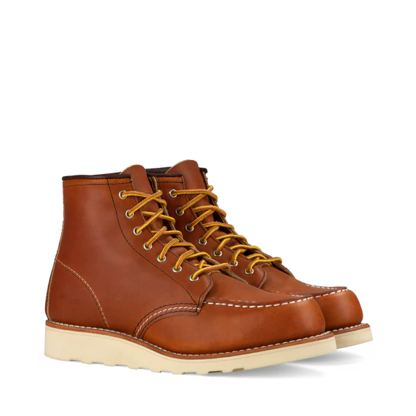 RED WING 6-INCH MOC TOE MEN'S BOOTS 337a-Oro Legacy