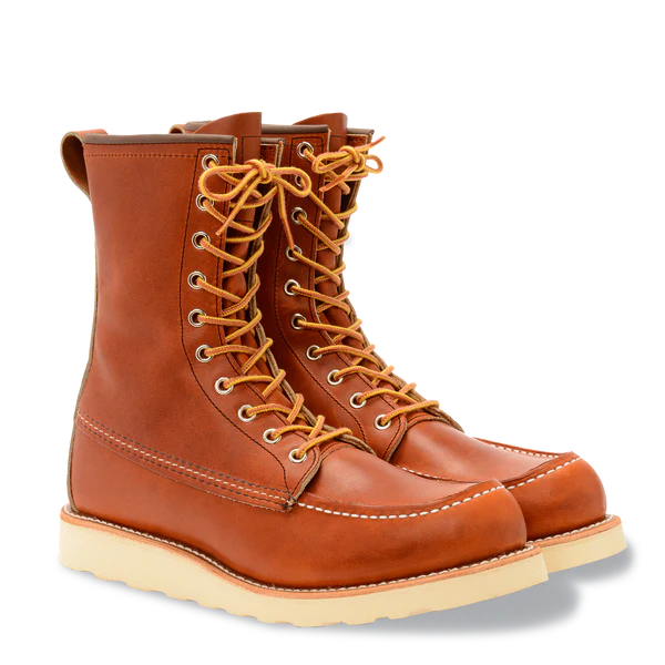 RED WING CLASSIC PRAIRIE BOOT MOC TOE 877-Oro Legacy